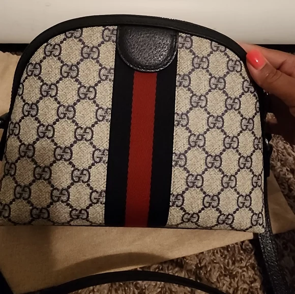 Gucci Ophidia Dome Crossbody Bag - Picture 8 of 9